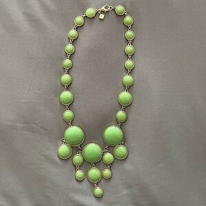Green gem necklace